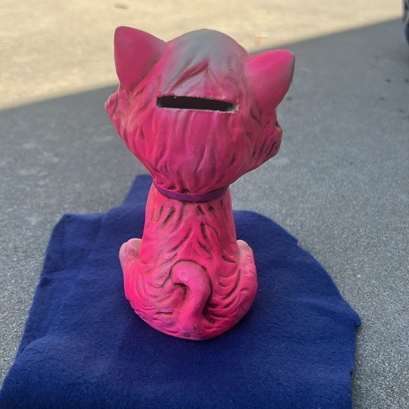 Vintage Holiday fair cat money bank 1970s - Picture 2 of 6